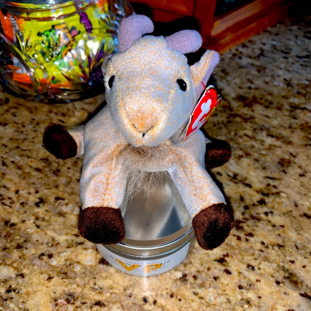 Ty Beanie Baby “Goatee” from 1998 tags attached